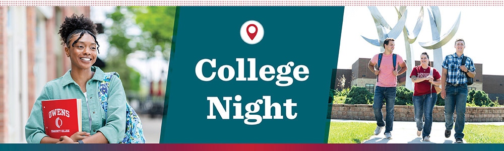 Join Us for College Night at Owens Community College
