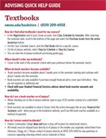 Textbooks Quick Help Guide