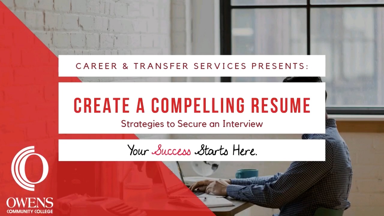 Create a Compelling Resume
