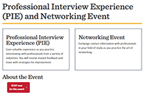 PIE and Networking Event
