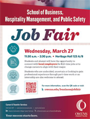 Business job fair March 27