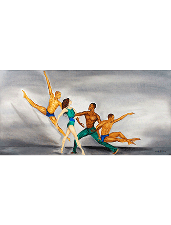 We Dance: An Art Exhibition by Jennifer Q. McCary