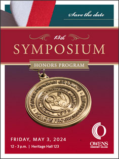 Honors Symposium, Friday, May 3, 2024