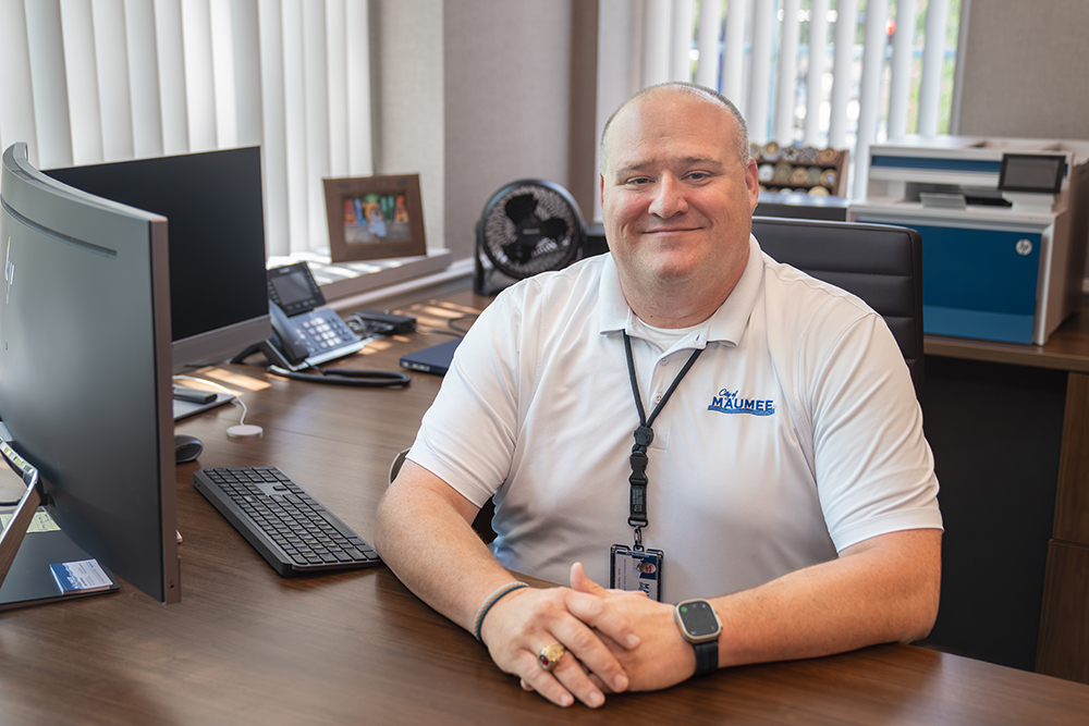 Owens alumni Josh Hartbarger was named city administrator for the City of Maumee in June.