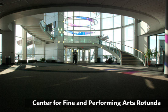 Center for Fine and Performing Arts rotunda