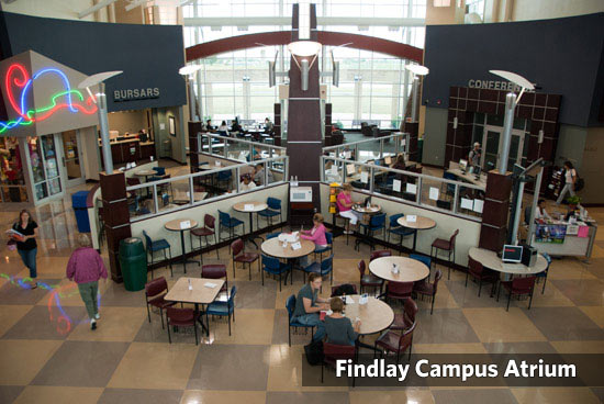 Findlay Campus atrium