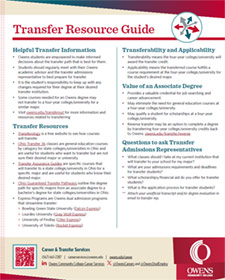 Transfer Resource Guide
