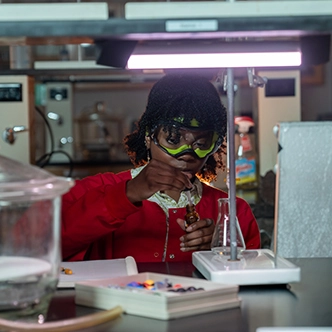 chemistry student