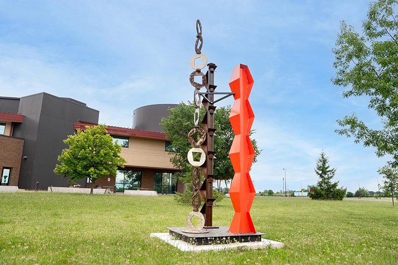 Ken Thompson, Diversity Conversation II, Steel and Stainless Steel, $18,000