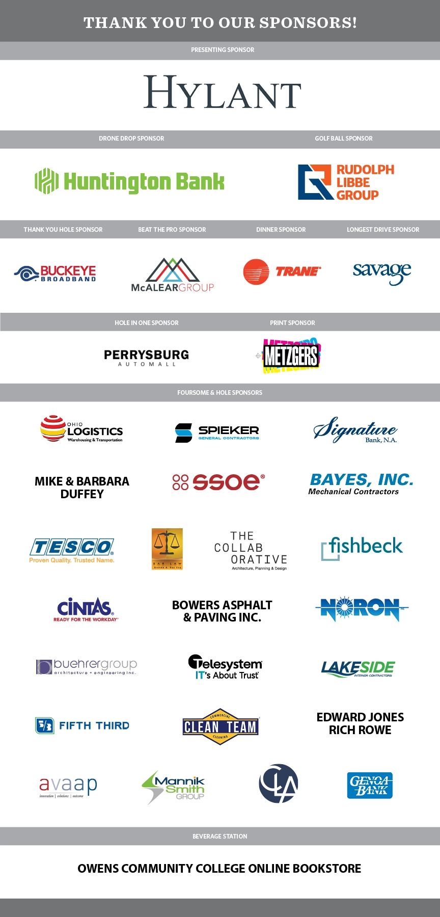 2026 Golf Classic Logos
