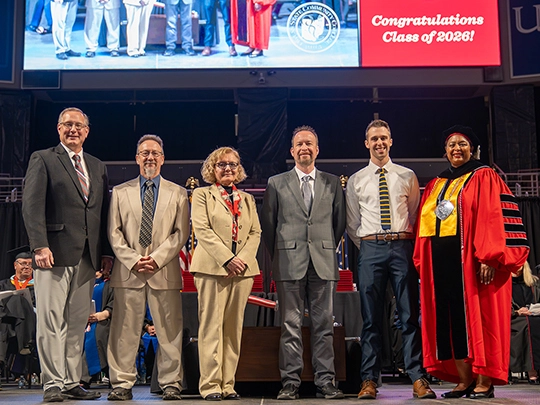 Class of 2026 Alumni Hall of Fame Award Recipients group photo